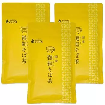 Honjien tea Healthy tea Domestic Tartary buckwheat tea grains 150g x 3 bags set