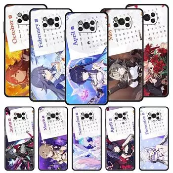 Honkai Impact 3rd аниме-игра для Xiaomi Poco X5 Pro, чехол для телефона Poco X4 X3 NFC F5 F4 F3 GT M5 M4 Pro 5G M3 C51 C50 C55, чехол Poco X3 Pro