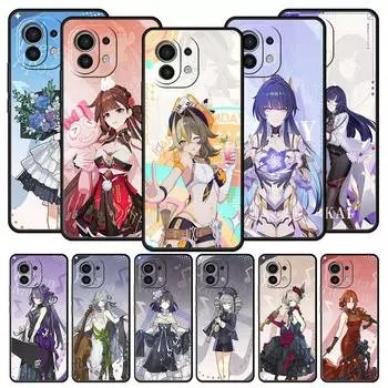 Honkai Impact 3rd Luxury Phone Case для Xiaomi 12T Pro 12 13 11 Ultra Mi Note 10 Lite 10T 5G 11X Pro 11T 9T Силиконовый чехол Coque Poco M3
