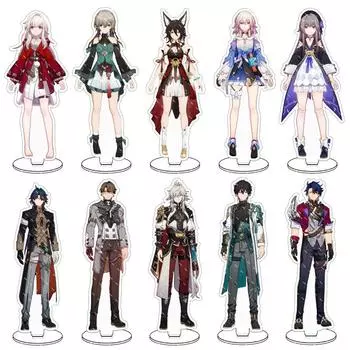 Honkai Star Rail акриловая фигурка-подставка модель косплей Sampo Yanqing Danheng Jingyuan персонаж Декор стола реквизит для костюма подарок