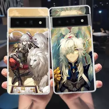 Honkai Star Rail Blade Jing Yuan для Google Pixel 8 7 6 Pro 6A 5 4 5A 4A 3A XL 5G чехол для телефона противоударный мягкий прозрачный чехол Pixel 4