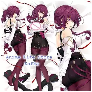 Honkai Star Rail Kafka Косплэй Dakimakura обнимающая наволочка для тела японское аниме игра наволочка Чехлы для подушек A 40x120cm Peachskin