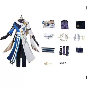 Honkai Star Rail Robin Cosplay Costume Set Party Accessories Fashion Fans Gift XS