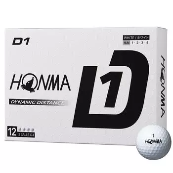 HONMA 2024 Honma D1 BT2401 Белый десяток 12 (1 шт.)