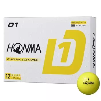 HONMA 2024 Honma D1 BT2401 Желтая дюжина 12 (1 шт.)