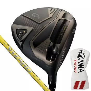 Honma Golf Tour World TW757 PLUS 2 Driver Loft 9 VIZARD для TW757 45 (ХОНМА) ТИП-D (1W градусы) (S/Мужской)