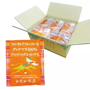 honu Kato Coffee Shop Guatemalan coffee drip bag coffee 100 bags bags x 5 Kato Coffee Shop 100% (20 bags)