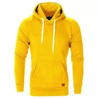 Hooded Mens Hoodies Sweatshirt Sweater Jumper Comfy Pullover Outwear Coat Tops 3XL