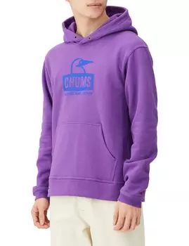 Hooded Sweatshirt Booby Face Pullover Parka Violet L [Chums] Men s