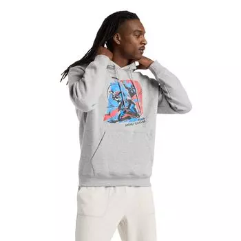 Hooded Sweatshirt Shohei Otani Graphic Hoody Two Swords AGT XL [New Balance] (MT51736) Men s (Ash Heather)