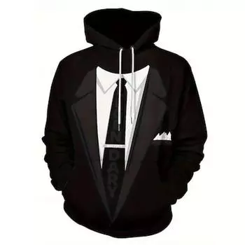 Hoodie Cartoon Manga Anime 3D Graphic Kangaroo Pocket For Couple s Women s Women s 3D Print Party Casual Daily S