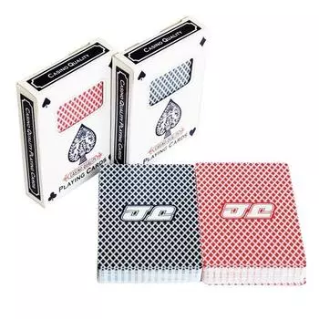 Hoony Gamble Premium Club Special JJ Grid Pattern Hold em Playing Card Poker Size Set из 2 предметов, популярная корейская игра