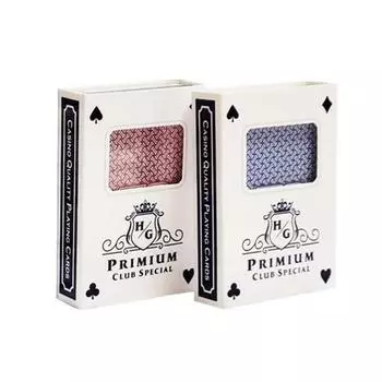 Hoony Gamble Premium Club Special Jumbo Index JJ Hold em Playing Card Bridge Size Set of 2, popular Korean game