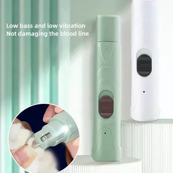 HOOPET Машинка для шлифовки ногтей для собак Электрическая машинка для полировки кутикулы Шлифовальная пластина для ногтей Шлифовальная машинка для кошачьих когтей Шлифовальная машинка для ногтей для собак Шлифовальная машинка для ногтей для тела домашних