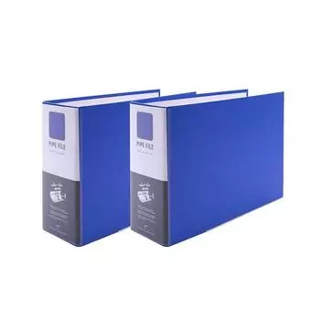 Папка-регистратор Hope Office Point на 2 отверстия A4 9X7 группа Br497E, синяя, 2 шт.