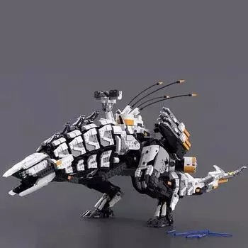 Horizon Zero Dawned Monster Building Block Фигурка Механический монстр Модель меха Игрушки Подарок для взрослых и детей