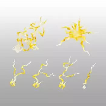 Horn Effect Thunder Yellow Ver., Korean popular bandai