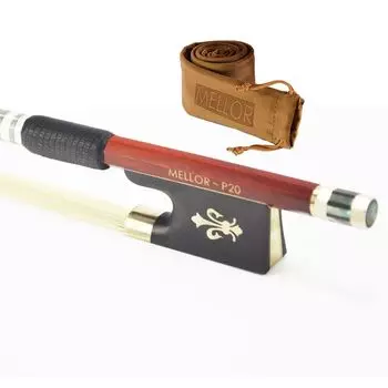 Хорошее качество IPE деревянный скрипичный смычок скрипичный смычок Fernambuco Pernambuco исполнение MELLOR P20 коричневый