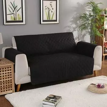 Хорошее качество, однотонный мягкий шлифовальный чехол для дивана, для собак, домашних животных, полотенце для дивана, противоскользящее, грязенепроницаемое, защитное покрытие для стула, дивана, 1/2/3 места 1 seater 55x195cm