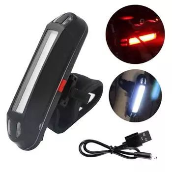 Хорошее предупреждение велосипедный USB передний перезаряжаемый фонарь велосипедный фонарь задний светодиодный красный