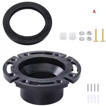 Хорошее уплотнение фланца унитаза уплотнительное кольцо 3 дюйма герметичные аксессуары для ванной комнаты RV style-A