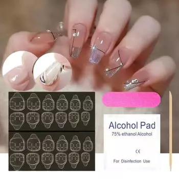 Хороший маникюрный клей Водонепроницаемый Безопасный Декоративный A