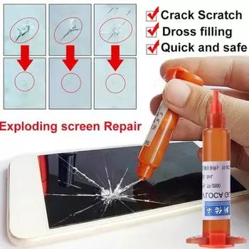 Хороший прозрачный клей, инструмент для ремонта сотового телефона, жидкий оптический, высокое качество, tp-2500, популярный для сенсорного экрана, УФ-клей LOCA, 5 мл, горячая распродажа