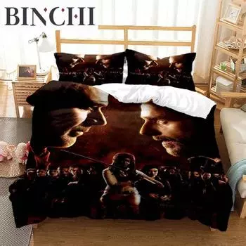 Horror Die Walking Dead Printed Bedding Set Luxury Queen Bedding Set Soft And Comfortable Customized Bedding Set For Boy 70x133cm 2pcs