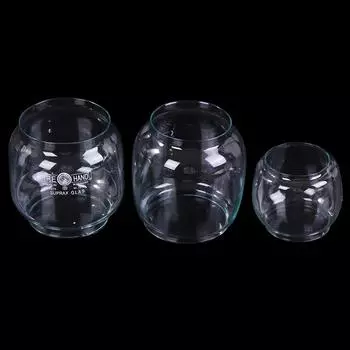 Horse Lamp Glass Lampshade Nostalgic Retro Outdoor Kerosene Lamp Circular Lampshade Lighting Accessories