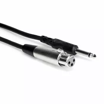 Hosa PXF-105 1,5 м XLR Female to Mono Phone Plug аудиокабель