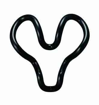 Hosaka Style Stretch Hearts 4001260 [Itty] BK/Black
