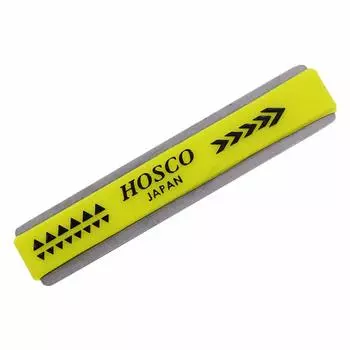 HOSCO Luthiers Tools Compact Fret Crown File (L=100mm) Medium(2R) H-FF2