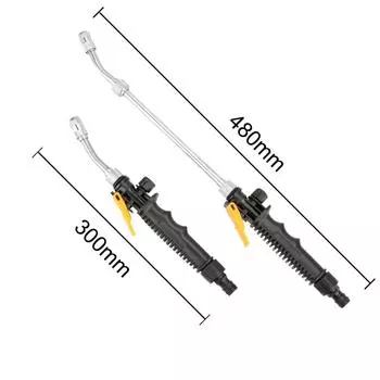 Hose Wand Nozzle Spray High Pressure Power Water Gun Water Jet Garden Washer Watering Spray Sprinkler Atomizing Gun