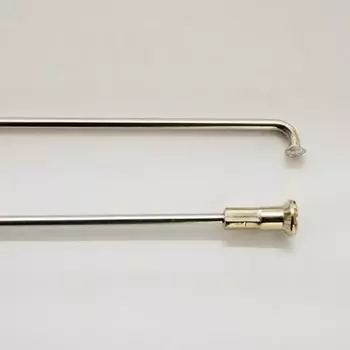 HOSHI SPOKES Stainless spoke plain 262mm 18 pieces Brass nipple included #15