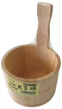 Hoshino wooden bucket one-handed