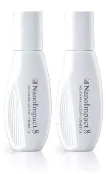 Hosokawa Micron Лекарственное средство для роста волос Medicated Nano Impact 8 60 мл x 2 флакона Набор для мужчин Стимулирование роста волос Квази-лекарство