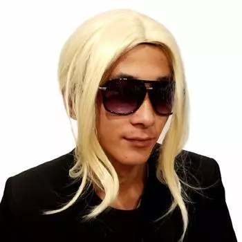 Хост Косплей Хэллоуин Парик Костюм Костюм Сетка Солнцезащитные Очки Набор (ТУИСКУ) Мужской костюм-тройка (К)