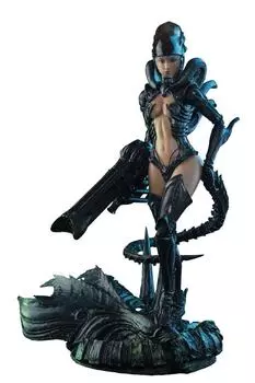 Hot Angel AVP Alien Girl scale plastic painted movable figure 1/6