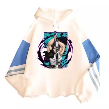 Hot Anime Black Clover Yami Sukehiro Hoodies Pullover Tops Harajuku Cool Boy Graphic Casual Autumn Oversized Unisex Sweatshirt XS чёрный