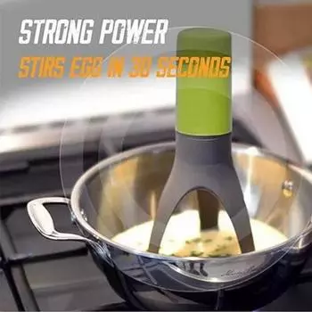 Hot Automatic Whisk Stirrer Egg Beater Cooking Tools Foods Mixers Kitchen Tools Pan Stirrer Triangle Auto Blender Baking Gadget чёрный