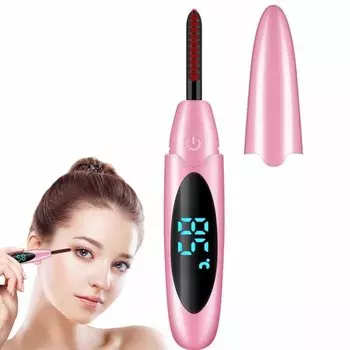 Hot Buller Mini Eyelash 24 Hour Keep Eyelash 3 Температура Предотвращает USB Перезаряжаемые щипцы для завивки, щипцы для завивки, Настройки, Ожоги, Портативный, (розовый)