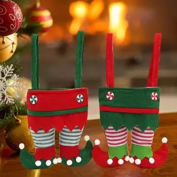 Hot Christmas Gifts Decorations Elf Bags Candy Bags Gifts Gift Bags L