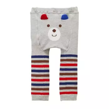 HOT Детские леггинсы для мальчиков и девочек Детская одежда Серый M [MIKIHOUSE BISCUITS] Детская (80-90см) 70-9807-492 серый