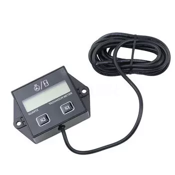 Hot Digital Display Tachometer Engine Tach Hour Meter Gauge Inductive Car Stroke Engine LCD Display For Car Motor Boat