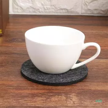 Hot Drink Cup Placemat Good Water Permeability Soft And Easy To Use Felt Cloth Drinking Utensils Mat Heat Resistant Coaster