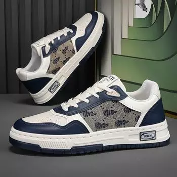 Hot Fashion Skateboard Shoes Men Original Blue Designer Shoes Men Trend Breathable Men s Casual Sneakers zapatillas de hombre 39