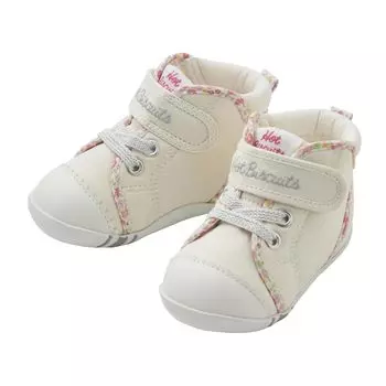 HOT First Baby Shoes Boys Girls Kids Clothing White 13cm [MIKIHOUSE BISCUITS] Детская 73-9304-499 белый