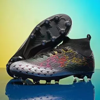 Hot High Top Football & Soccer Training Shoes for Youth Comfortable Sports Boots with Long Broken Nails for Children s Training 41