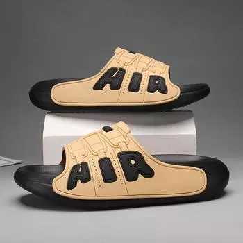 Hot Mens Sandals Summer Fashion Men s Shoes Trendy All-match Waterproof Casual Male Soft Slippers for Men Comfortable Sandal 38