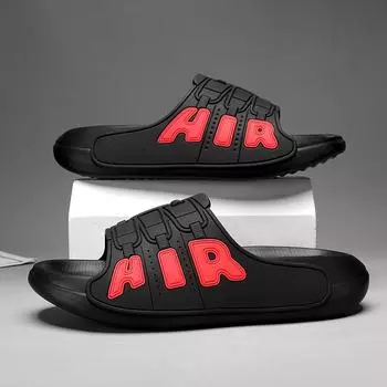 Hot Mens Sandals Summer Fashion Men s Shoes Trendy All-match Waterproof Casual Male Soft Slippers for Men Comfortable Sandal 38